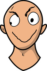 grinch cartoon boy face meme