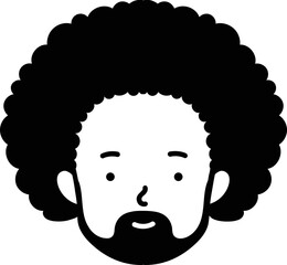 Handdrawn Man Avatar Doodle 