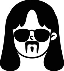 Handdrawn Man Avatar Doodle 