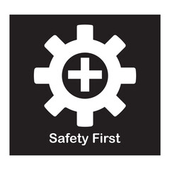 Safety first icon