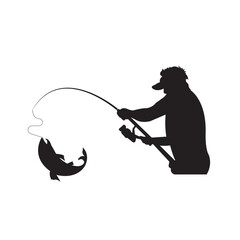 fishing man icon