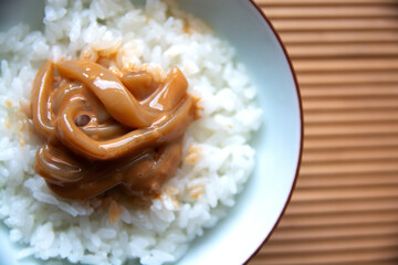 マイカの塩辛　salted squid
