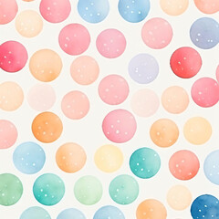 dotted patterns with pastel colors