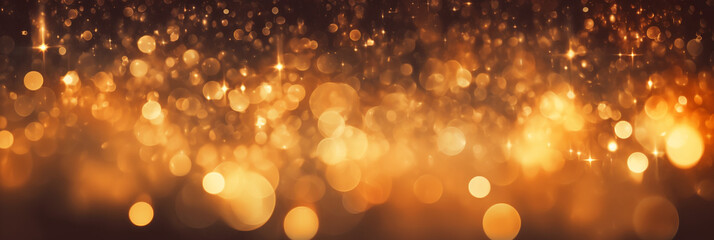 Beautiful abstract light background with glitter - Generative AI