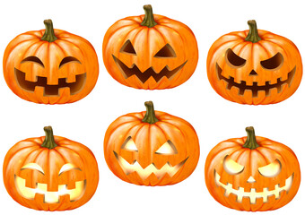 かぼちゃ ジャックオーランタン バラエティ