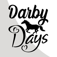 Derby Day SVG, Derby party Svg, Horse SVG, Horse Race SVG, Derby Days Design File, Crafts, Svg