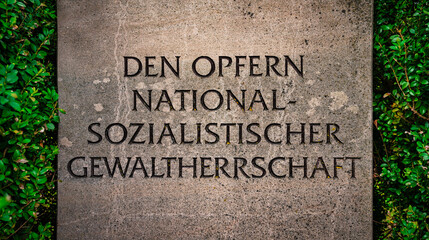 Den Opfern Nationalsozialistischer Gewaltherrschaft
