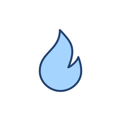 Fire icon vector. fire sign and symbol