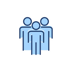 people icon vector. person sign and symbol. User Icon vector