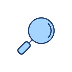 Search icon vector. search magnifying glass sign and symbol