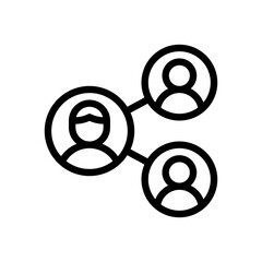 network line icon