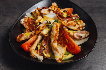 salad with grilled chicken