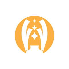 Trophy Logo, Winning Vector For Sports Tournament, Creative And Unique Illustration