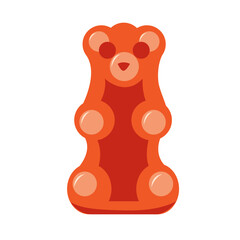 gummy bear candy illustration