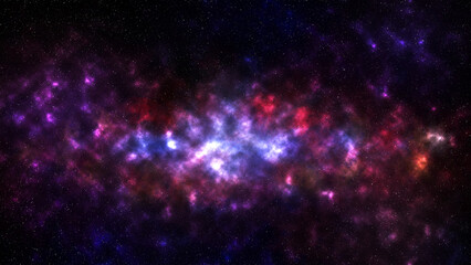 Wallpapers of the cosmos, space, and bright stars with nebula. dazzling stardust the Milky Way spacecraft There are many stars in the night sky.,background with an abstract starry sky