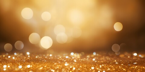 Luxury Glittering Gold Texture Background, a template for greeting cards, advertisements,...