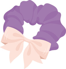 Bow Hair Scrunchie