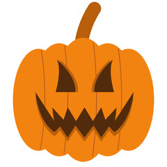 Hallowen Pumpkin Illustration