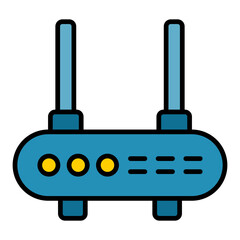 Obraz premium Router Icon