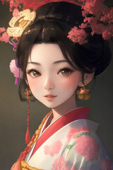 美しい日本人女性