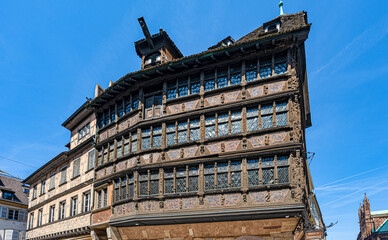Kammerzell House in Strasbourg, Alsace, France, Europe
