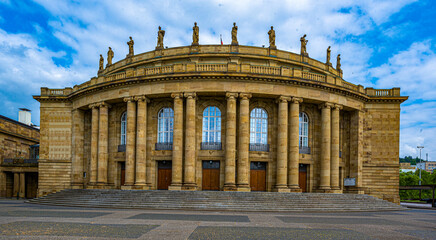The National Theatre and State Opera, Stuttgart. Baden-Wuerttemberg, Germany, Europe