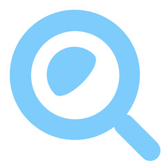 Zoom find icon symbol image vector. Illustration of the search lens design image