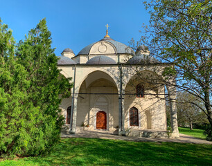 Fototapeta na wymiar Bulgarian Orthodox church in the village of Uzundzhovo