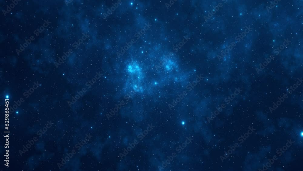 Canvas Prints 4k 3d deep space galaxy with stars dust particles the universe nebula and galaxies in space contains