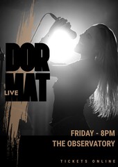 Dor mat live, friday 8pm, the observatory, tickets online over caucasian woman singing at concert