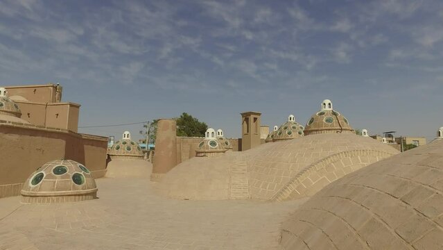 Sultan Amir ahmad bathhouse terrace Kashan Iran