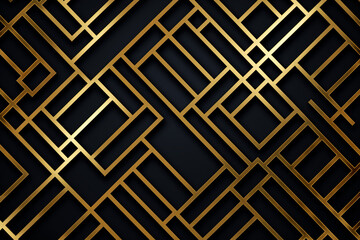 gold and black, seamless pattern, lattice