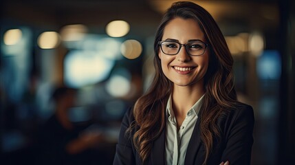 portrait of a confident and professional business person