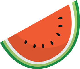 watermelon vector illustration