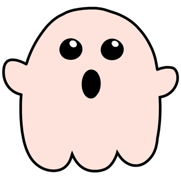 Spooky Cute ghost halloween