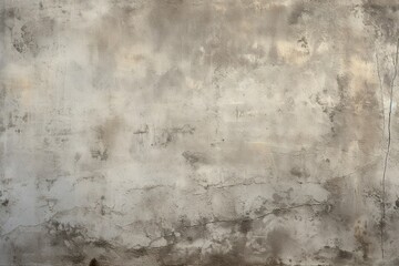 Fototapeta na wymiar Light grungy concrete wall background texture. Ai generative art.