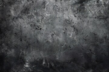 Generative AI : Dark black stone texture background