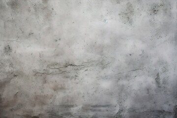 Obraz premium Generative AI : White cement wall texture and background.