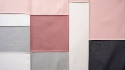 Generative AI : Texture, background, pattern. Texture of Blush Pink and Pale Gray silk fabric. Beautiful Blush Pink and Pale Gray soft silk fabric.