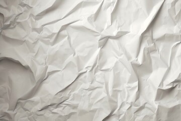 Obraz premium Generative AI : white creased poster texture