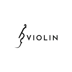 Violin logo design creative idea © MuhammadBahrudin