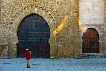 Morocco. Rabat. Kasbah of Udayas fortress.