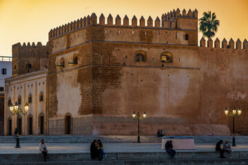Morocco. Rabat. Kasbah of Udayas fortress.