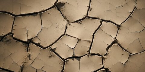 Cracked earth texture 