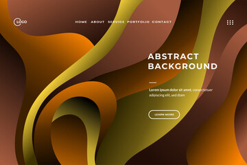 Abstract Background Dynamic Wave Colorful is used for website UI UX creativity and vibrancy to the website, making it visually appealing and engaging for users