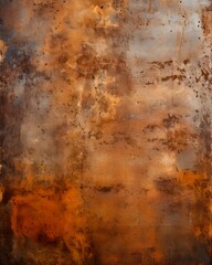 Fototapeta na wymiar Rusty metal texture background. ai generative art