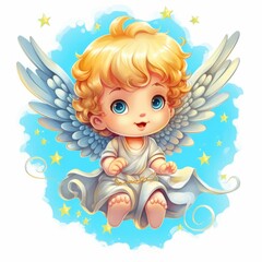 Christmas Themed Character Graphics Element created with Generative AI