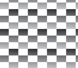 white chess board