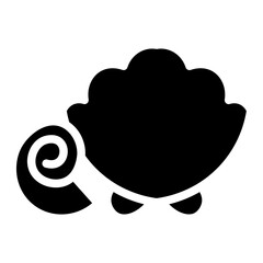 shell glyph 