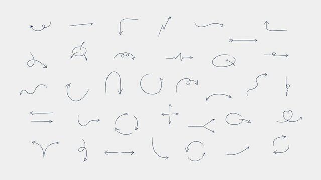 Simple Animated Arrows Collection